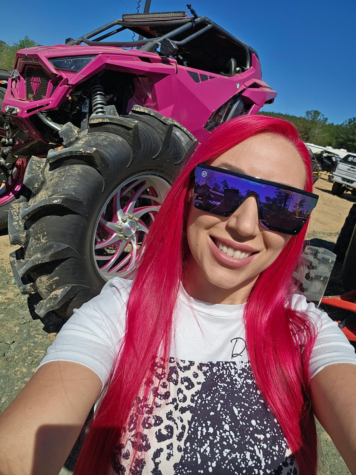 Leopard diamond dust shirt