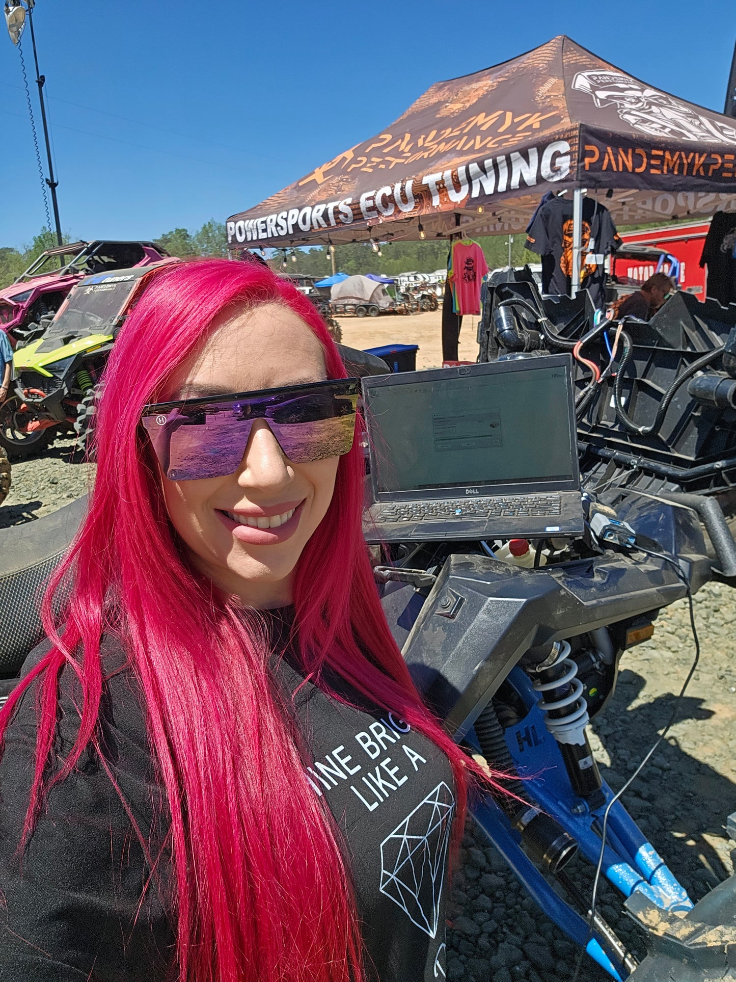 Black "Shine Bright like a Diamond" Shirt