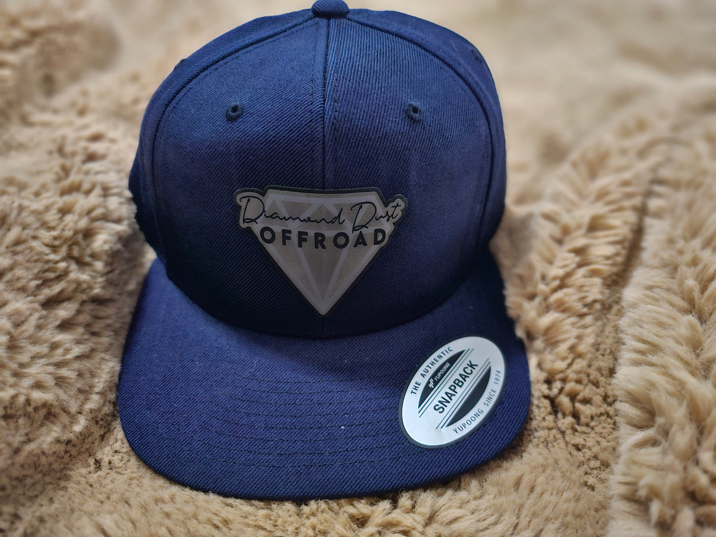 Navy Diamond Dust Flatbill