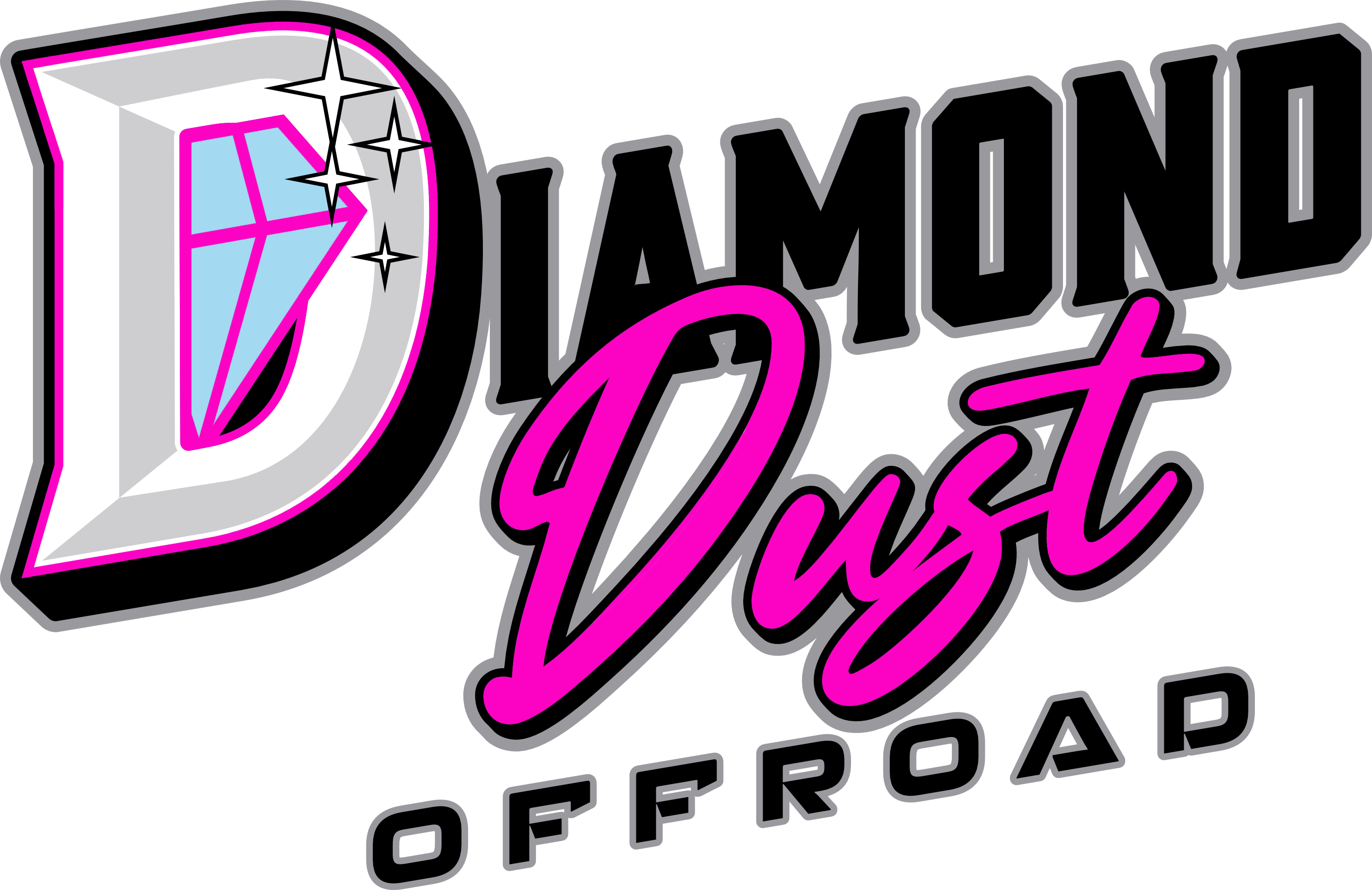 Lefty Out There - Diamond Dust シルクスクリーン Diamond Dust Offroad