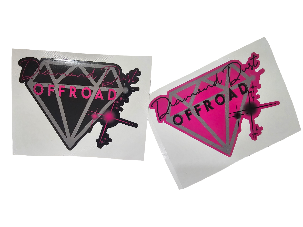 4 inch colored sticker