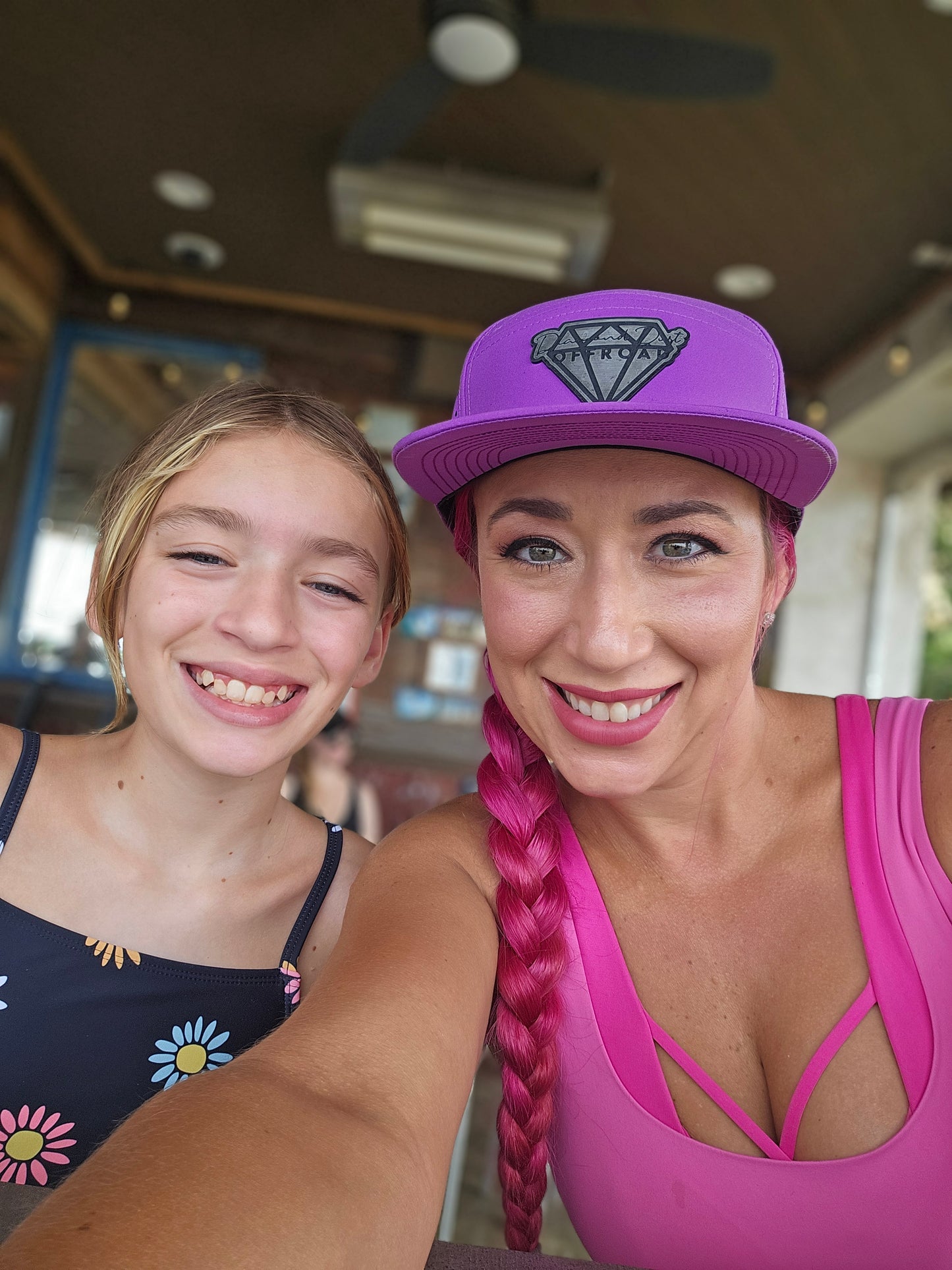 Bright purple π DIAMOND DUST waterproof hat
