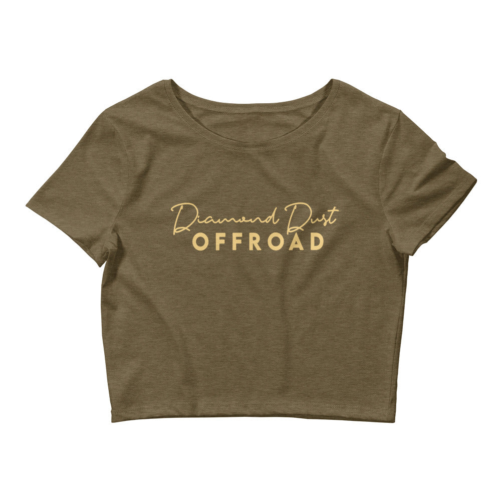 Crop Tee Diamond Dust- women's style