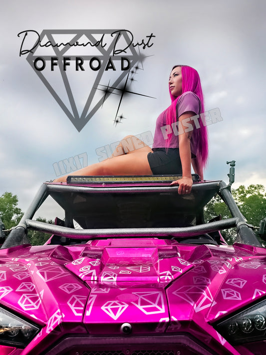 *Personalized* signed poster 11x17 WITH megan