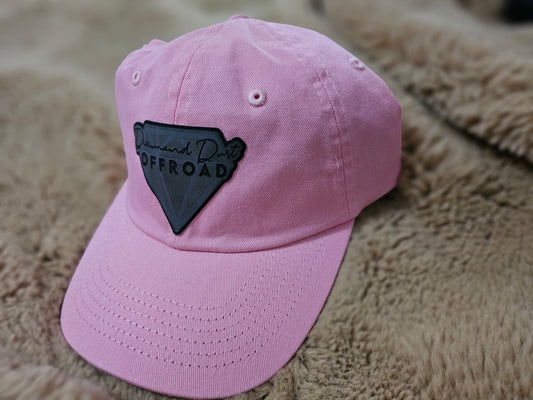 Light pink diamond dust soft cap