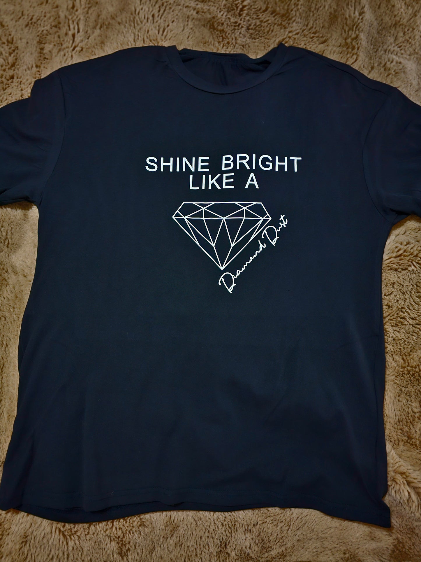 Black "Shine Bright like a Diamond" Shirt